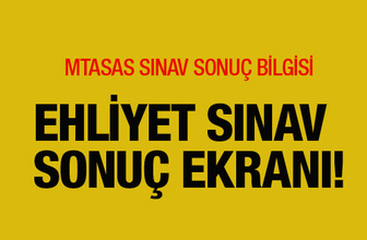 Ehliyet sonuçları MEB 8 ekim sonuç sorgulama