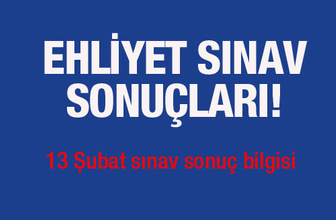 Ehliyet sınav sonuçları MEB sayfasına girilmiyor!