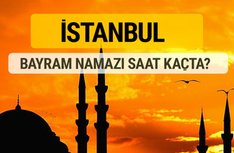 İstabul Kurban bayramı namazı saati - 2017