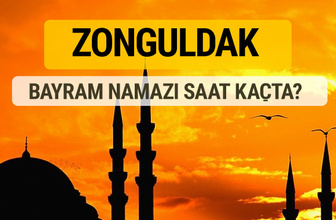 Zonguldak Kurban bayramı namazı saati - 2017