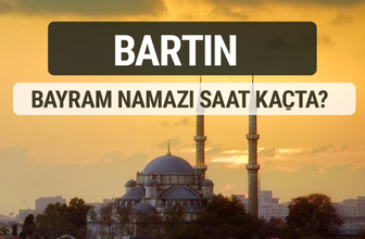 Bartın bayram namazı saat kaçta 2017 ezan vakti