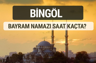 Bingöl bayram namazı saat kaçta 2017 ezan vakti