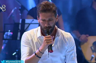 Adem Kılıçcı Survivor şarkı yarışmasına damga vurdu