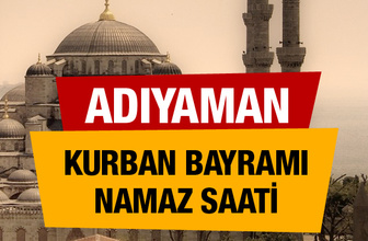 Adıyaman için Kurban bayramı namaz saati 06:27