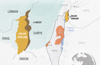 Golan tepeleri gerçekte kimin? Haritaya bakın İsrail bu yüzden istiyor