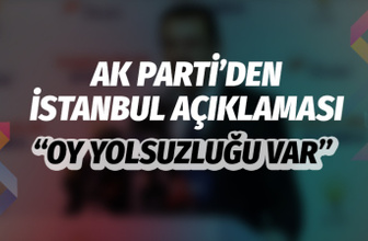 AK Parti Genel Başkan Yardımcısı Ali İhsan Yavuz'dan İstanbul açıklaması