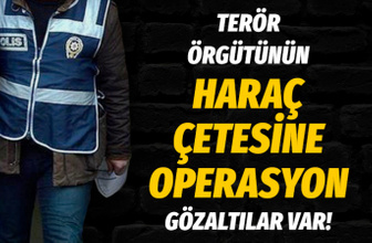 Ankara'da terör örgütü PKK/KCK'nın haraç çetesine operasyon