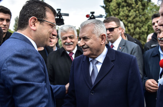 Seçim sonrası bir ilk! Binali Yıldırım ile Ekrem İmamoğlu karşılaştı