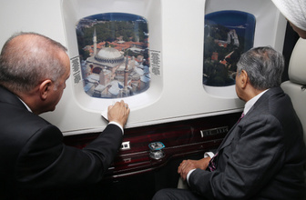 Cumhurbaşkanı Erdoğan, Malezya Başbakanı Muhammed'e İstanbul'u gezdirdi