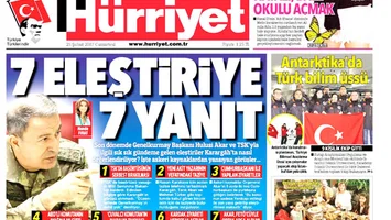 Hurriyet In 25 Subat Taki Karargah Rahatsiz Haberinde Ne Vardi Internet Haber
