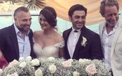 fahriye evcen in 3 gelinlik giymesinin