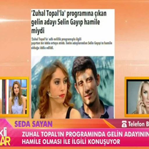 Seda Sayan Dan Hamile Gelin Adayiyla Ilgili Sok Aciklama Internet Haber
