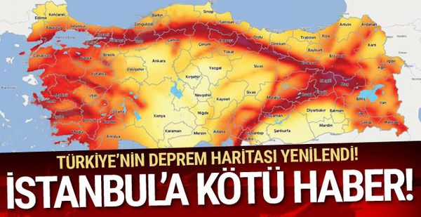 Türkiye'nin deprem haritası yenilendi! İstanbul için kötü...
