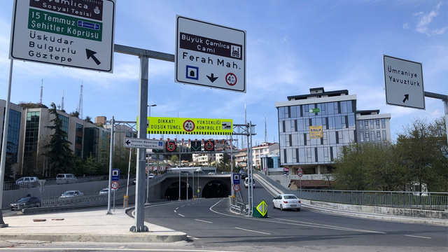 Çamlıca-Libadiye Tüneli açıldı