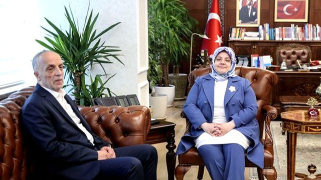Türk-İş Başkanı Atalay ile Çalışma Bakanı Selçuk görüşmesi başladı