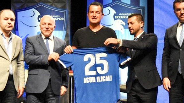 Acun Ilıcalı'nın destek programında, 125 bin 600 adet BB Erzurumspor forması satıldı