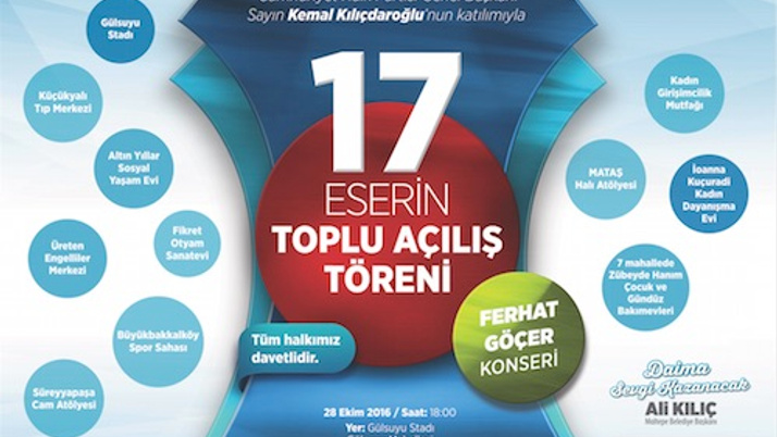 Maltepe 93’üncü yıla 17 eserle merhaba diyecek