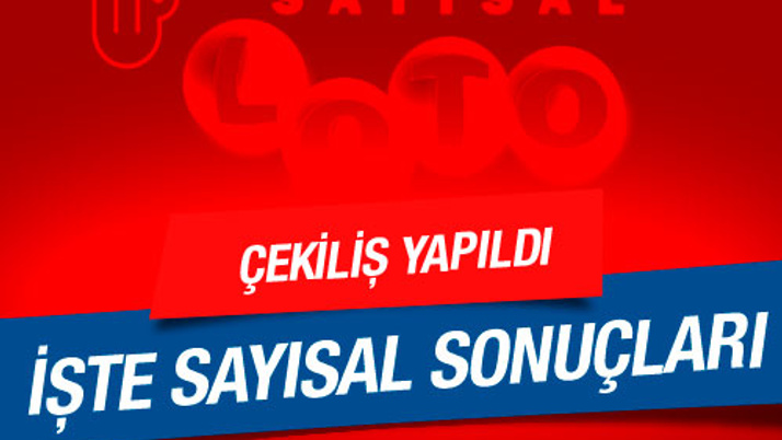 Sayısal Loto-Milli Piyango 23 Nisan çekilişi Sayısal sonuçları