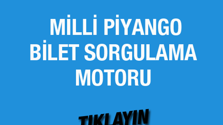 Milli Piyango sorgulama ekranı 29.04.2016 çekiliş sonuçları