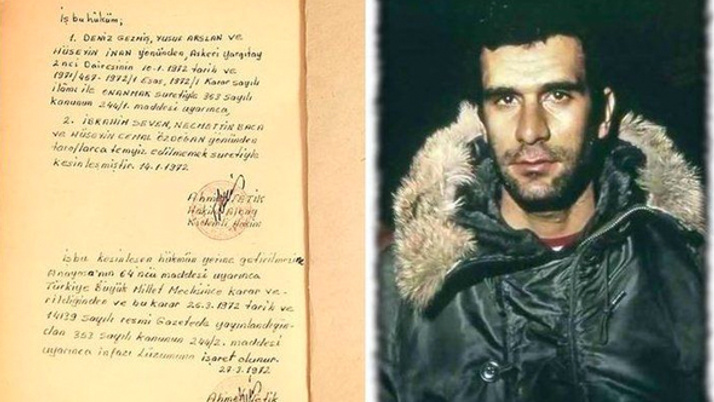 Deniz Gezmiş'in idam kararı online satışa düştü