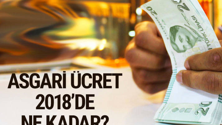 Asgari ücret 2018 ne kadar olacak hesaplama nasıl yapılıyor?