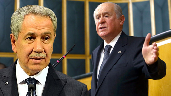 Bahçeli isim vermeden Bülent Arınç'ı topa tuttu!