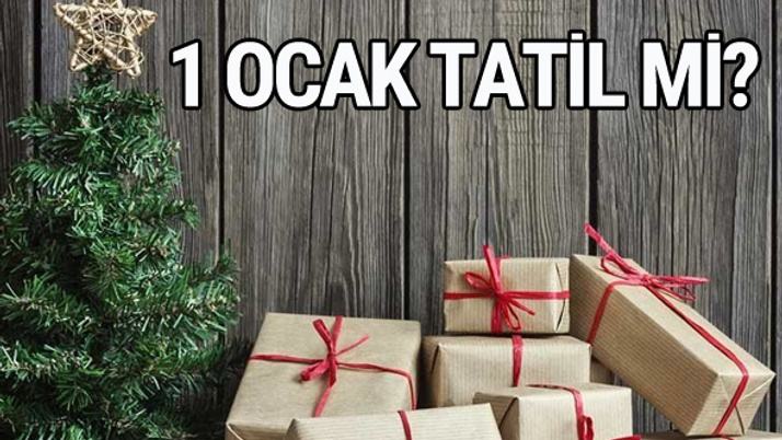 Pazartesi günü okullar var mı 1 Ocak 2018 resmi tatil mi