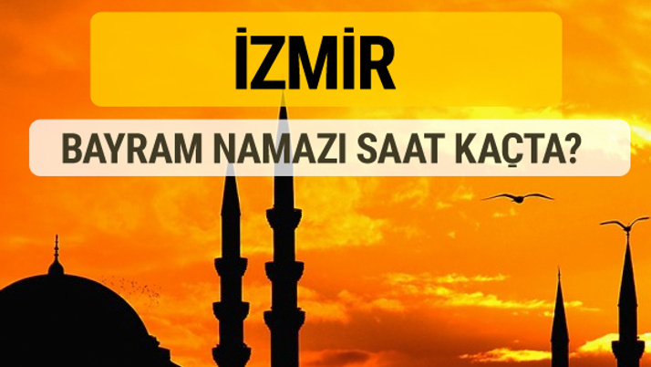 İzmir Kurban bayramı namazı saati - 2017