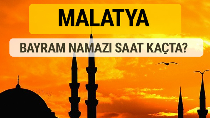 Malatya Kurban bayramı namazı saati - 2017