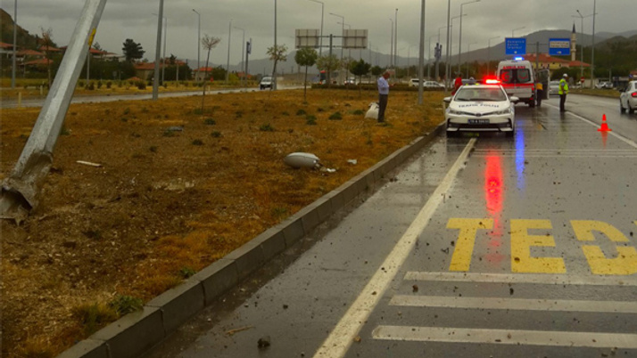 Çorum'da trafik kazası: 4 yaralı