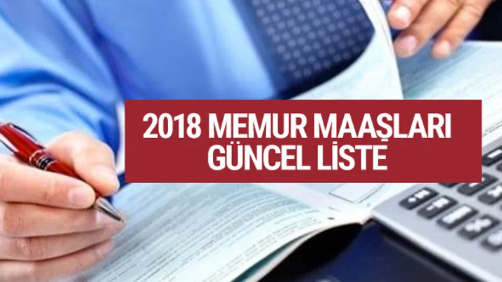 Memur Maasi 2018 Ocak Ayi Enflasyon Farki Zamli Maaslari Internet Haber