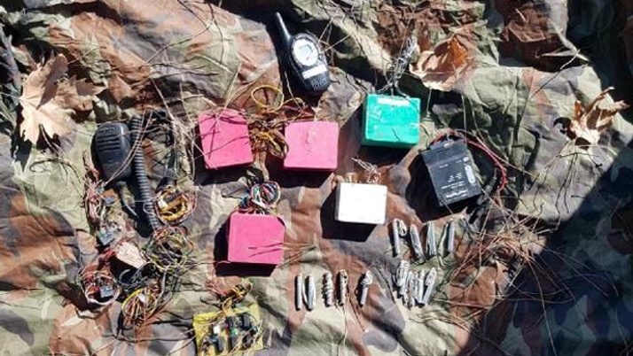 Osmaniye'de teröristlerden bombalı tuzak