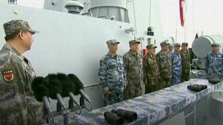 Çin'den ABD'ye gözdağı: Savaş provası yaptılar!