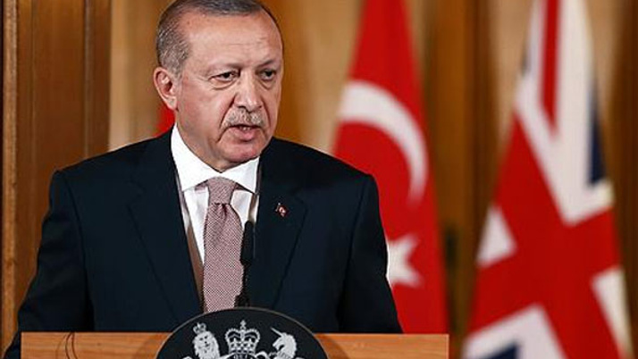 Erdoğan'dan İngiliz muhabire: Teröristten gazeteci olmaz