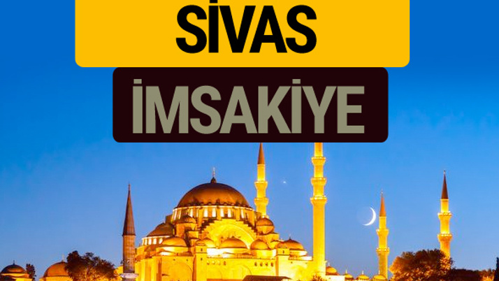 Sivas İmsakiye 2018 iftar sahur imsak vakti ezan saati