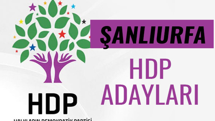HDP Şanlıurfa milletvekili adayları 27. dönem listesi