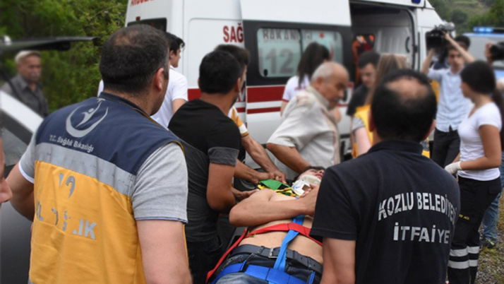 Zonguldak'ta trafik kazasında 2 kişi öldü