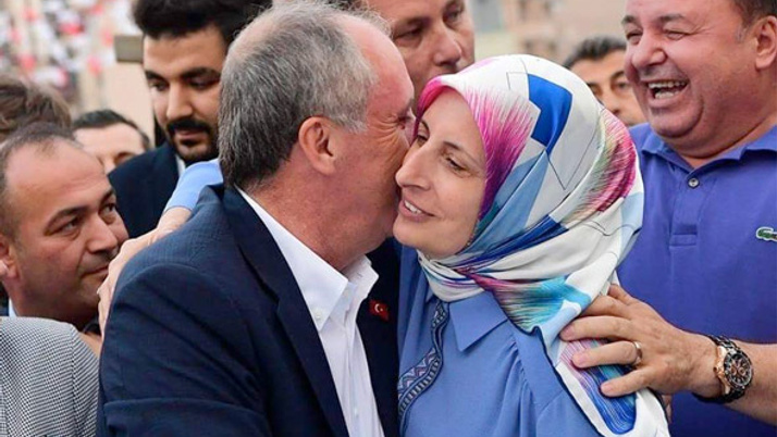 İşte Muharrem İnce'nin merak edilen türbanlı kardeşi Meryem Dönmez