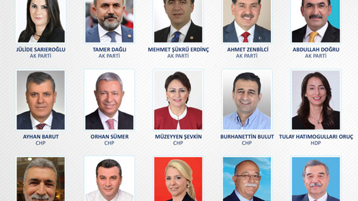 Milletvekilleri listesi 27 dönem AKP, CHP, MHP, İYİ Parti, HDP tam isim listesi