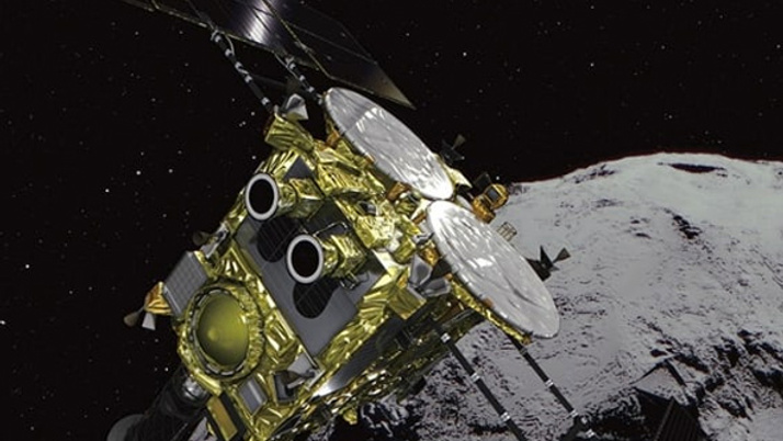 Japonya'nın uzay aracı asteroid Ryugu'ya ulaştı