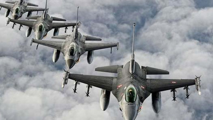 Terör örgütüne ağır darbe! Havadan bomba yağdı