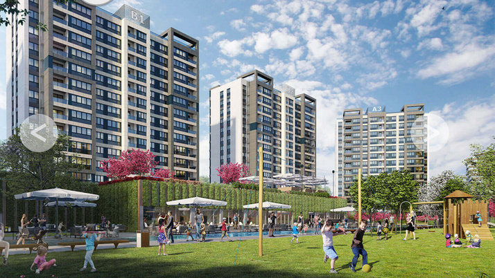 3. İstanbul Başakşehir projesi nerede öyle bir bahçesi var ki...