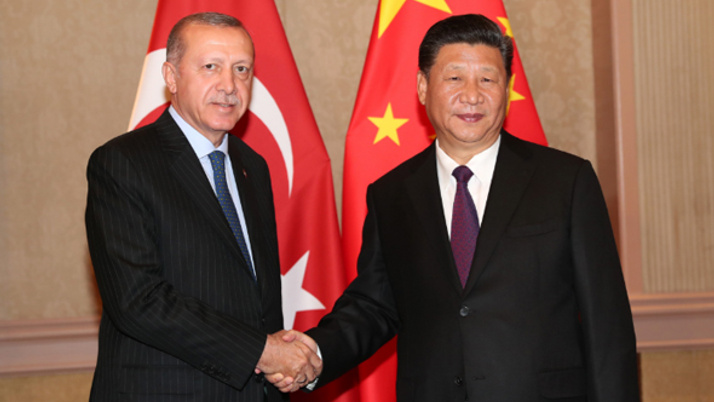 Erdoğan Çin Devlet Başkanı Şi ile görüştü