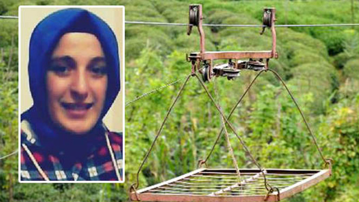 Rize'de teleferikte akıma kapılan Ayşe Kork hayatını kaybetti