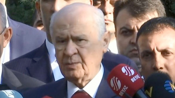 Devlet Bahçeli'den erken seçim çıkışı