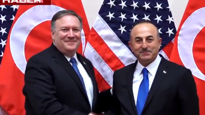 Çavuşoğlu ve Pompeo'dan yaptırım kararı sonrası ilk görüşme