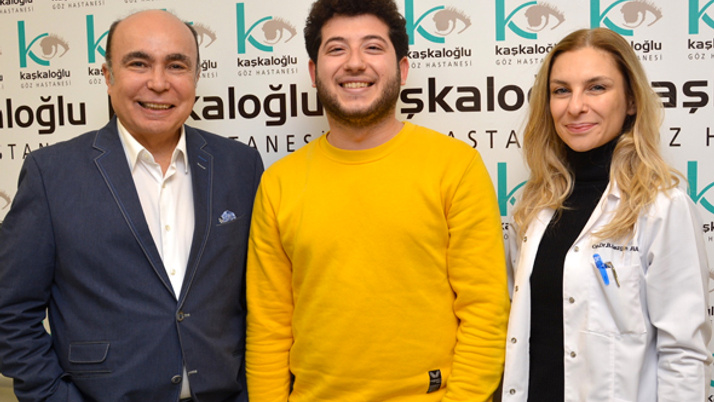 17 numara gözlük takan genç bu yöntemle sağlığına kavuştu