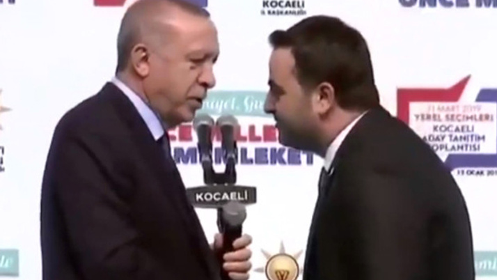 Erdoğan'dan başkan adayına: Yasin niye senin bıyık yok?