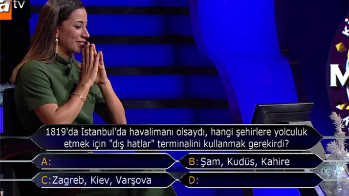Kim Milyoner Olmak Ister Deki Istanbul Havalimani Sorusu Olay Oldu Internet Haber
