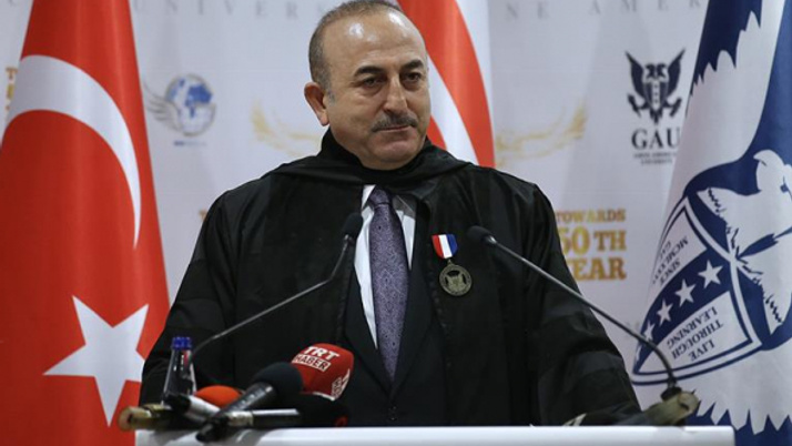 Bakan Çavuşoğlu'ndan Kıbrıs'ta sondaj müjdesi